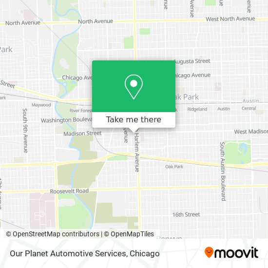 Mapa de Our Planet Automotive Services