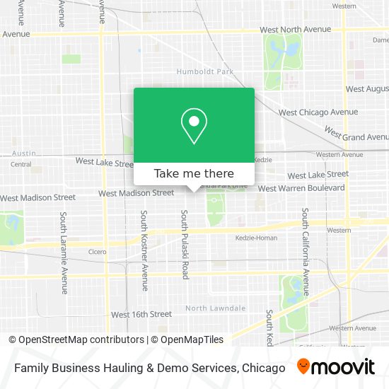 Family Business Hauling & Demo Services map