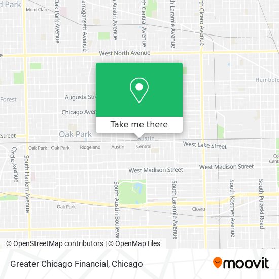 Greater Chicago Financial map