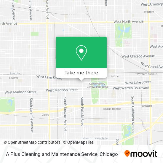 Mapa de A Plus Cleaning and Maintenance Service