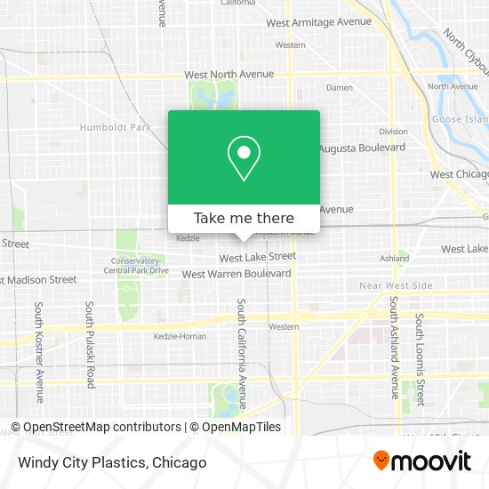 Mapa de Windy City Plastics