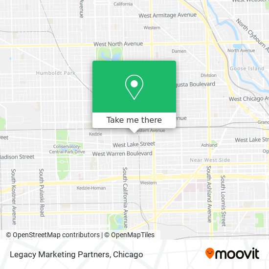 Mapa de Legacy Marketing Partners