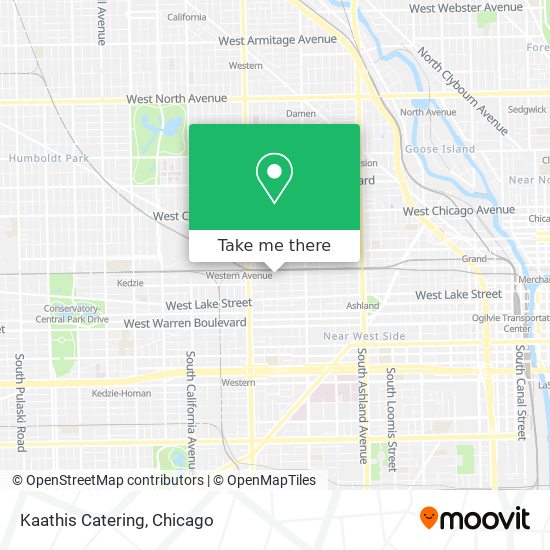 Kaathis Catering map