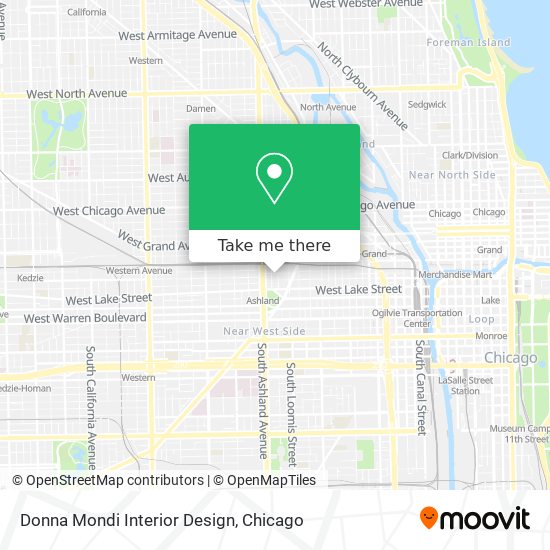 Donna Mondi Interior Design map