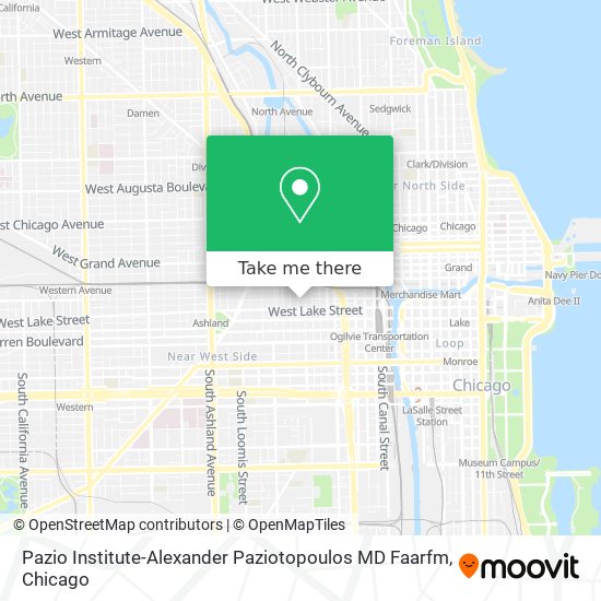Pazio Institute-Alexander Paziotopoulos MD Faarfm map