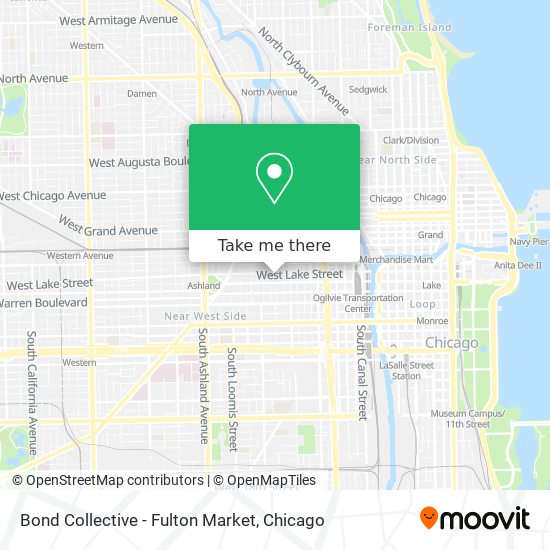 Bond Collective - Fulton Market map