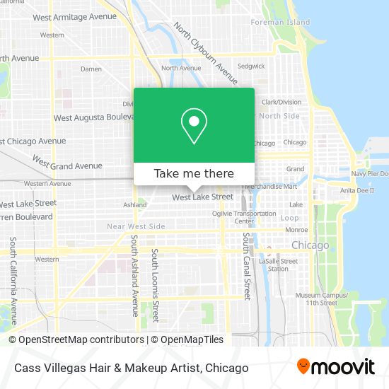 Cass Villegas Hair & Makeup Artist map