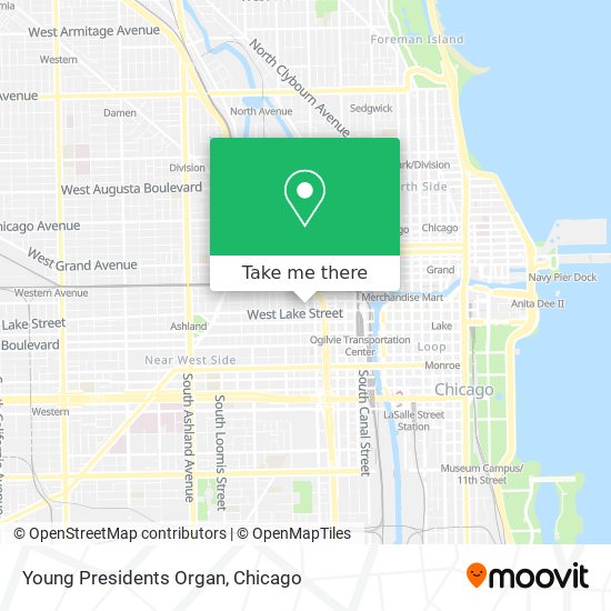 Young Presidents Organ map