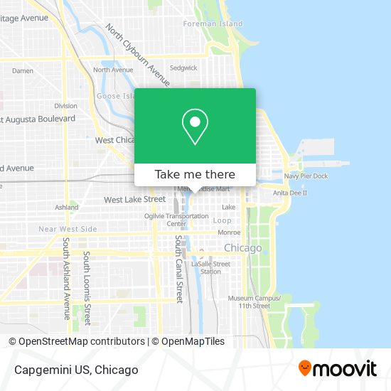 Mapa de Capgemini US