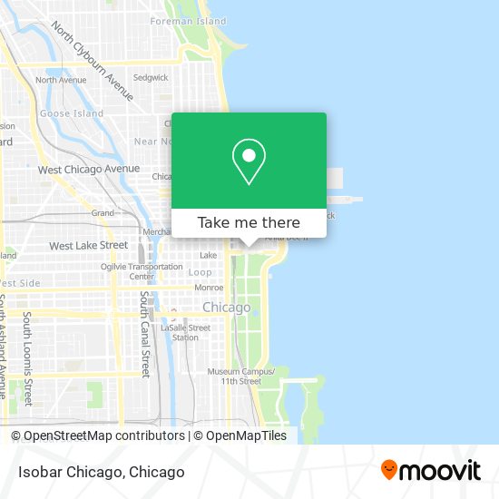 Isobar Chicago map