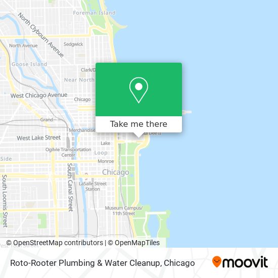 Roto-Rooter Plumbing & Water Cleanup map