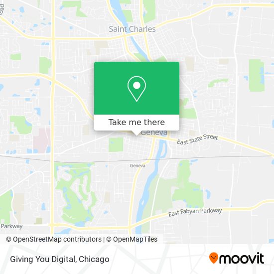 Mapa de Giving You Digital
