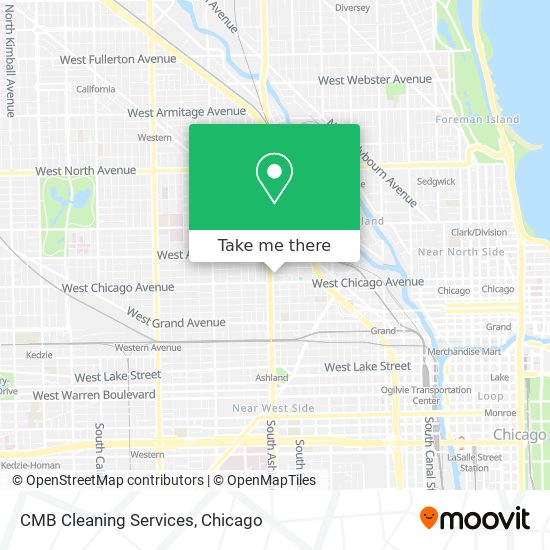 CMB Cleaning Services map