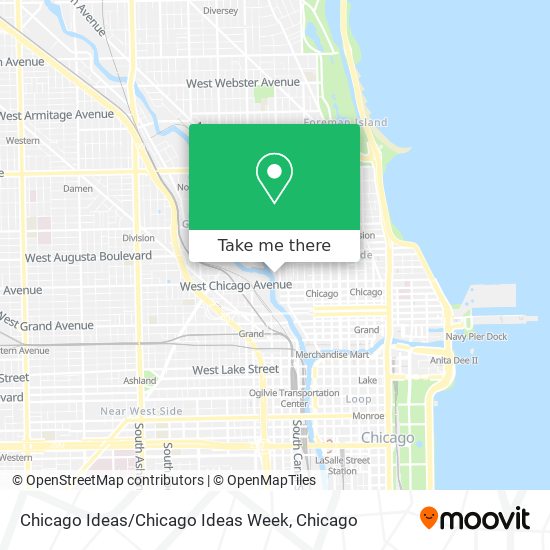 Chicago Ideas / Chicago Ideas Week map