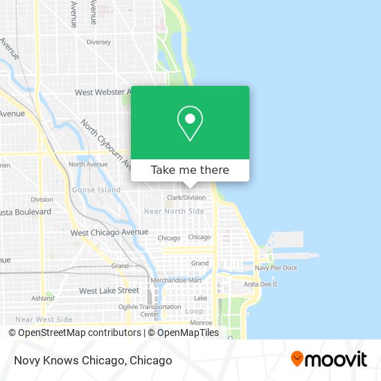 Mapa de Novy Knows Chicago