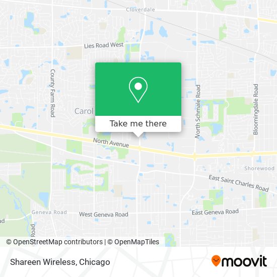 Shareen Wireless map