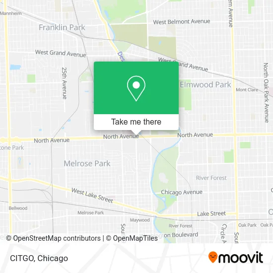CITGO map