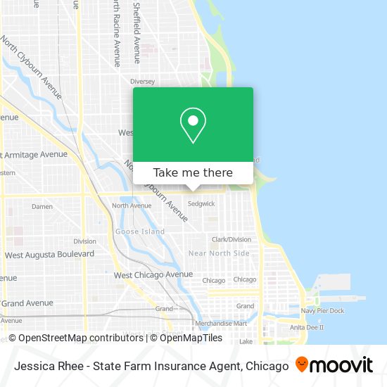 Mapa de Jessica Rhee - State Farm Insurance Agent