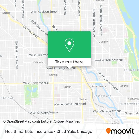 Healthmarkets Insurance - Chad Yale map