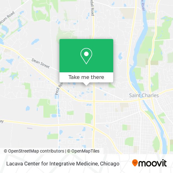 Lacava Center for Integrative Medicine map