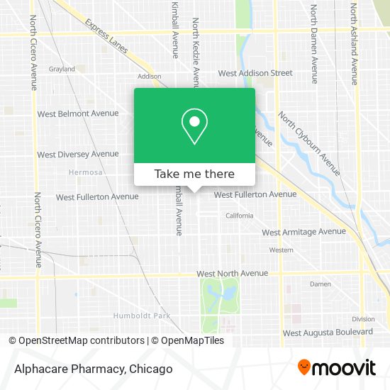 Mapa de Alphacare Pharmacy