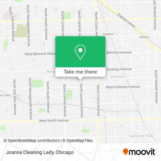 Joanna Cleaning Lady map