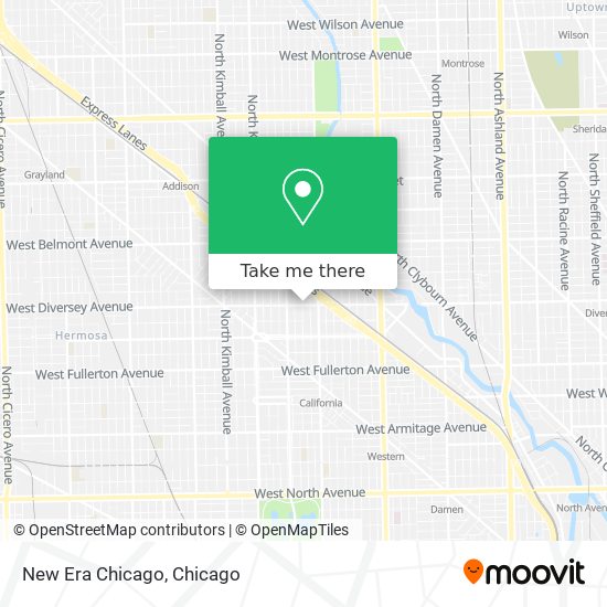 Mapa de New Era Chicago