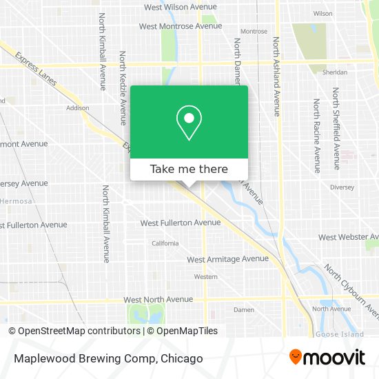 Mapa de Maplewood Brewing Comp