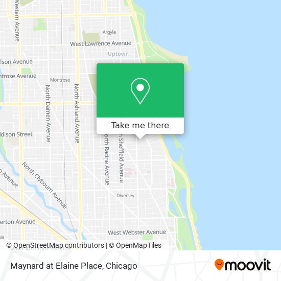 Maynard at Elaine Place map