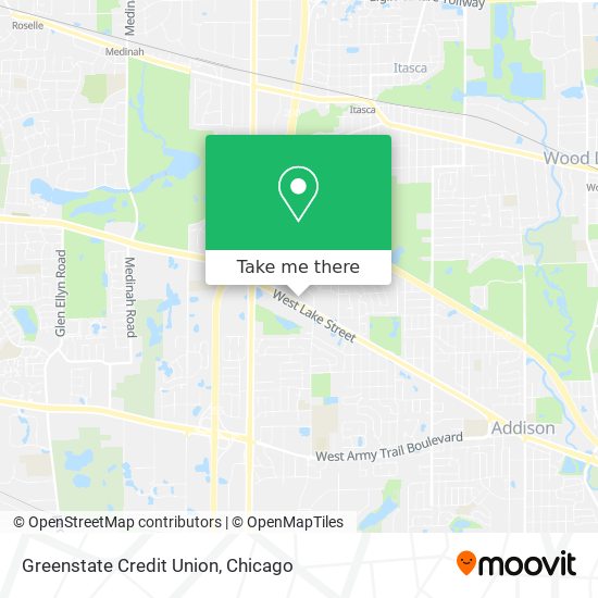 Mapa de Greenstate Credit Union