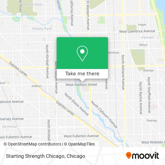 Starting Strength Chicago map