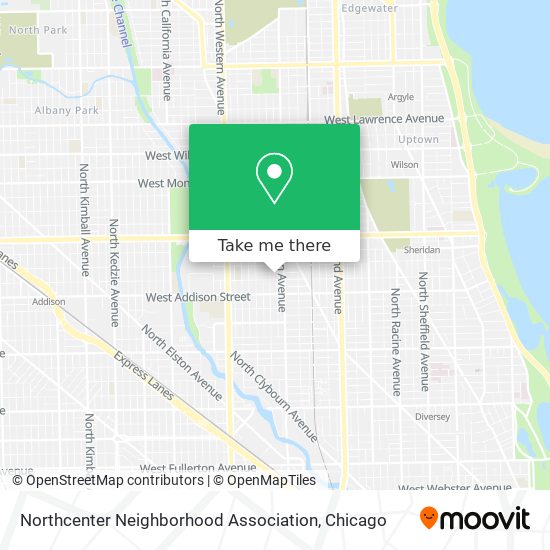 Northcenter Neighborhood Association map