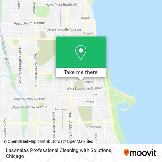 Lasoneia's Professional Cleaning with Solutions map