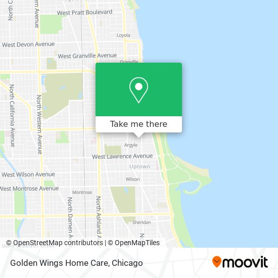 Golden Wings Home Care map