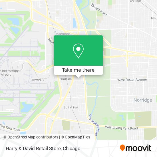 Mapa de Harry & David Retail Store