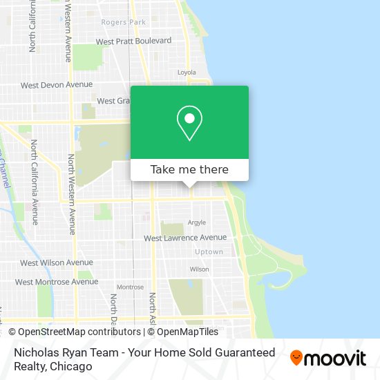 Nicholas Ryan Team - Your Home Sold Guaranteed Realty map