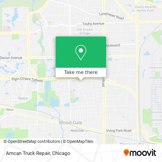 Amcan Truck Repair map