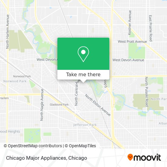 Mapa de Chicago Major Appliances