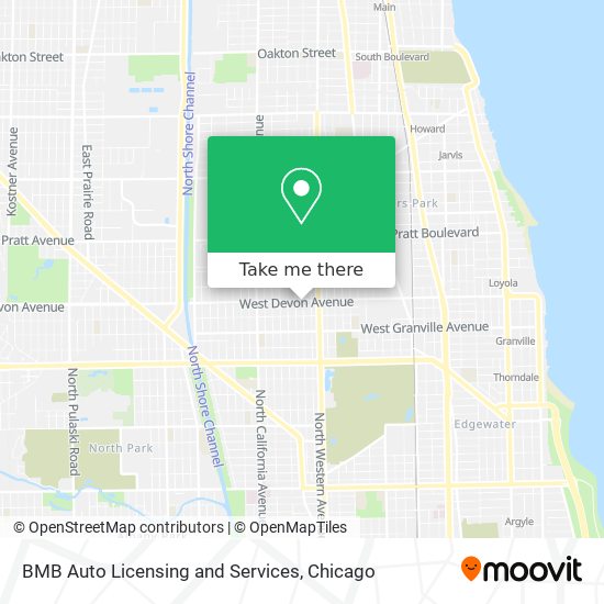 BMB Auto Licensing and Services map
