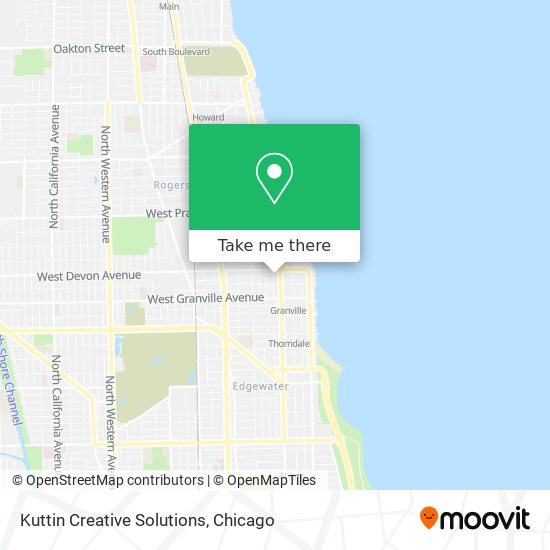 Kuttin Creative Solutions map