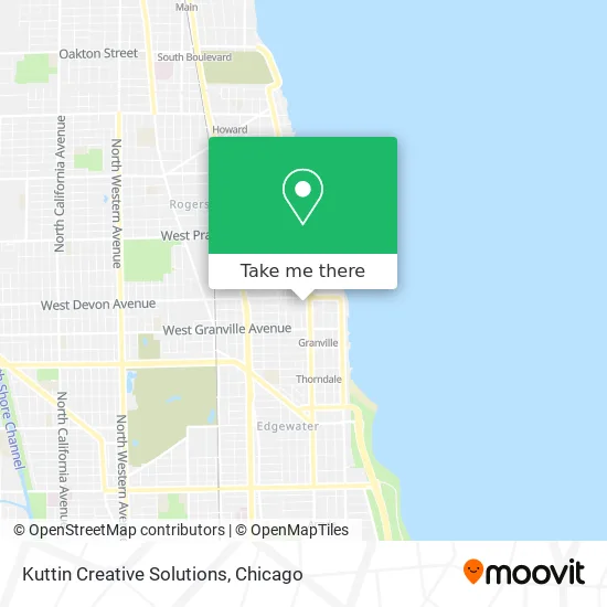 Kuttin Creative Solutions map