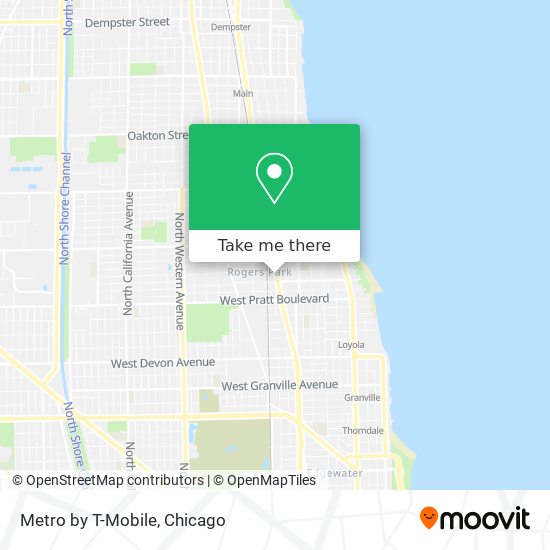 Metro by T-Mobile map