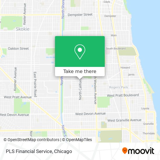 PLS Financial Service map