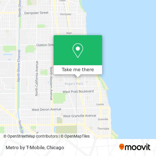 Metro by T-Mobile map