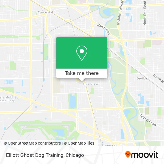 Elliott Ghost Dog Training map