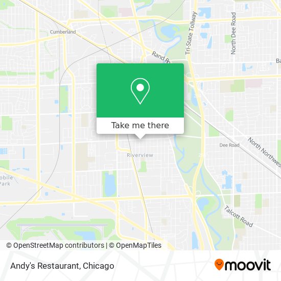 Andy's Restaurant map