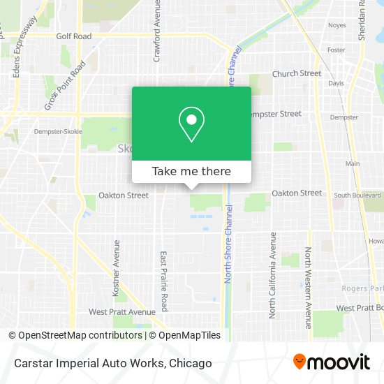 Carstar Imperial Auto Works map