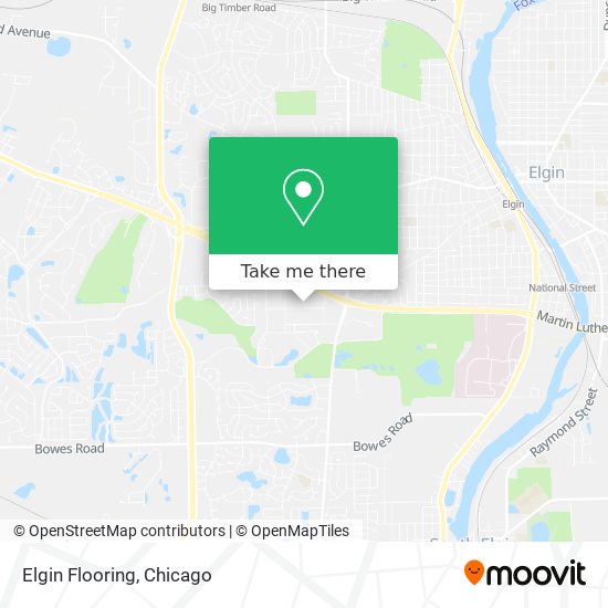 Elgin Flooring map