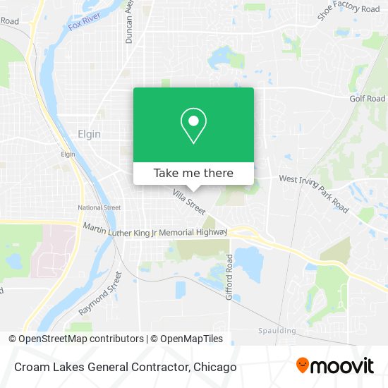 Croam Lakes General Contractor map