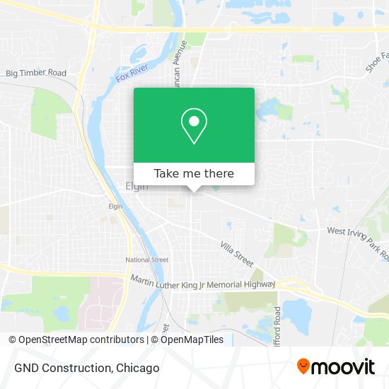 GND Construction map